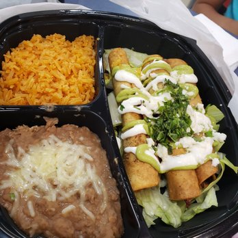 Cilantro Lime - Taquitos plate (to-go) - Mexican Near Me - Los Angeles, California