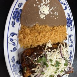 Mole enchilada