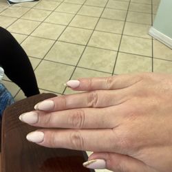 W.G. Nails Salon - Micro French tip!