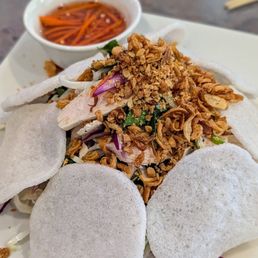 #15 Gỏi gà - shredded cabbage, chicken, mint, cilantro, onion, peanut, vinaigrette dressing #15 Gỏi gà - shredded cabbage, chicken, mint, cilantro, onion, peanut, vinaigrette dressing