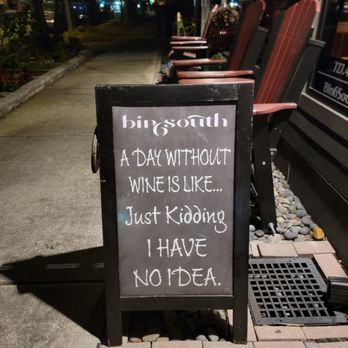 Bin 6 South - Outside - Wine Bars Near Me - St. Petersburg, Florida