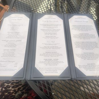 Domaine Carneros - Menu - Wineries Near Me - Napa, California Domaine Carneros - Menu - Wineries Near Me - Napa, California