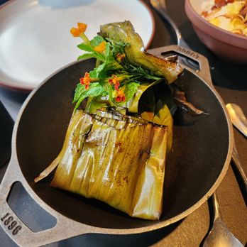 Copra - Black Cod Pollichathu - Indian Near Me - San Francisco, California