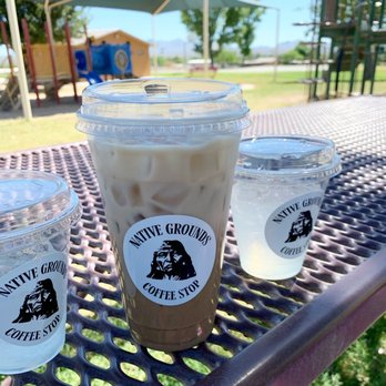 Mad Mule Coffee Co - two lemonades and an iced chai - Coffee & Tea Near Me - Benson, Arizona