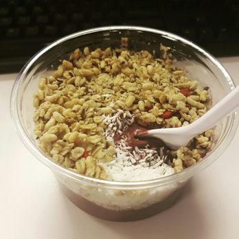 Vitality Kitchen - Acai Bowl- coconut, go ji berries and granola - Juice Bars & Smoothies Near Me - Calgary, Alberta