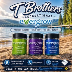 T Brothers 502 Recreational - Fine premium flower and pre-rolls at TBrothers in Lacey Washington! Check out evergrow or any other amazing brand from the great PNW!