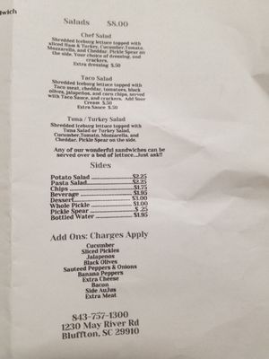Menu photo 5 Alvin Ord's of Bluffton Bluffton, SC Menu photo 5 Alvin Ord's of Bluffton Bluffton, SC