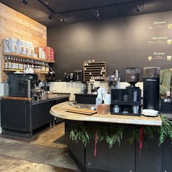 Lucky Goat Coffee - Coffee area