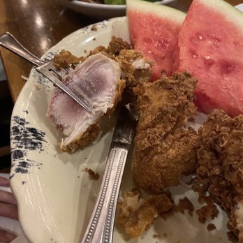 Rudy Royale - The fried chicken was served raw to several guests in our party. It was absolutely inedible and dangerous to consume. - Chicken Shop Near Me - Charleston, South Carolina Rudy Royale - The fried chicken was served raw to several guests in our party. It was absolutely inedible and dangerous to consume. - Chicken Shop Near Me - Charleston, South Carolina