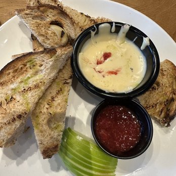 Strang Hall - Brie fondue ummm ummm good! - Food Court Near Me - Overland Park, Kansas