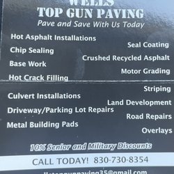 Wells Top Gun Paving