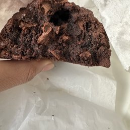 Dark chocolate chocolate chip cookie