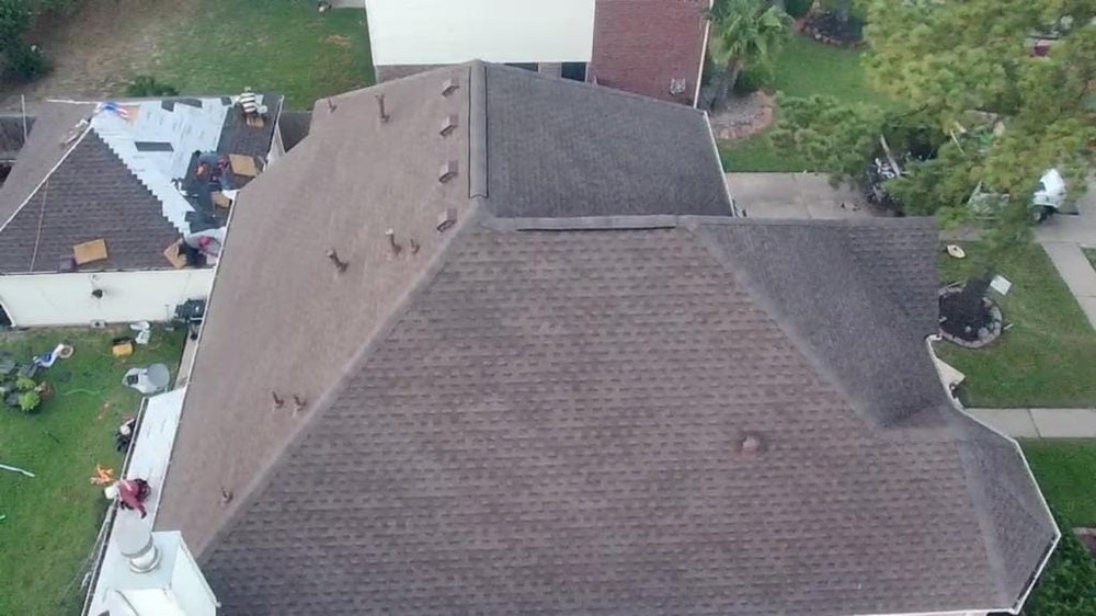 Slide of American Roofing Team