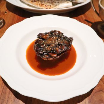 Angler - Slowly Grilled Hen of the Woods Mushroom - Seafood Near Me - San Francisco, California Angler - Slowly Grilled Hen of the Woods Mushroom - Seafood Near Me - San Francisco, California