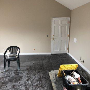 The Floors Network - Dusty due to painters sanding, but it's still noticeable how nice the installation is. (Will update pic) - Flooring Near Me - San Pedro, California