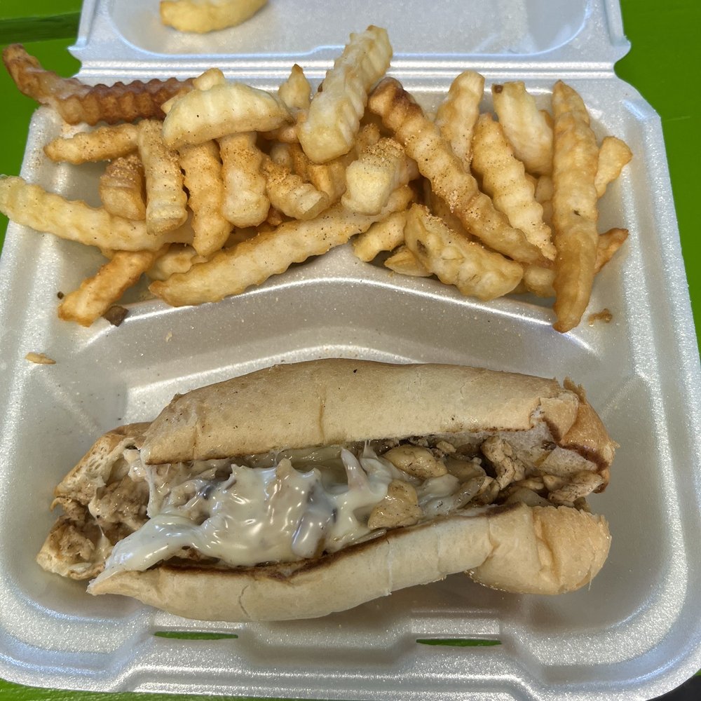 Chicken Philly with no peppers