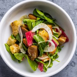 Wife and the Somm - Winter Panzanella Salad