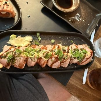 Soulshi Lounge - ISG roll before we took a bite out of it. This was amazing! - Sushi Bars Near Me - Winter Garden, Florida Soulshi Lounge - ISG roll before we took a bite out of it. This was amazing! - Sushi Bars Near Me - Winter Garden, Florida