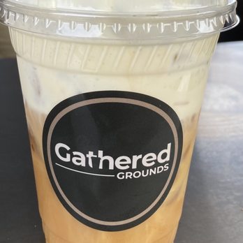 Gathered Grounds - Small sugar-free hazelnut cold-foam coldbrew. - Coffee & Tea Near Me - Surprise, Arizona