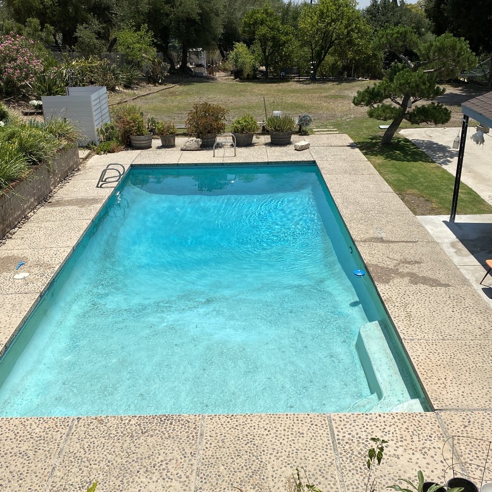 Alpine Aquatic - One week after Johnny started to work on our pool! - Pool Cleaners Near Me