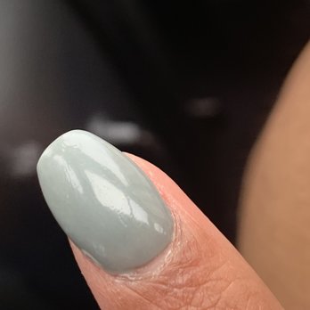 CLASSY NAILS - she didn't even get the nail color all the way to the end of my nail - Waxing Near Me - Morgan Hill, California CLASSY NAILS - she didn't even get the nail color all the way to the end of my nail - Waxing Near Me - Morgan Hill, California