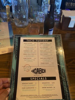 Menu photo 2 Cabo Clear Lake Seabrook, TX