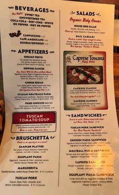 Menu photo 6 Tuscan Pig Italian Kitchen Longview, TX