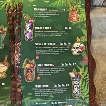 Hidden Harbor - Menu - Cocktail Bars Near Me - Pittsburgh, Pennsylvania