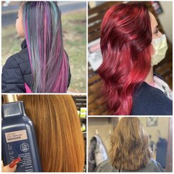Salon Lora - Hair colors we did ~all styled with Leaf and Flower!