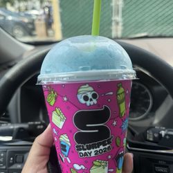 Blue raspberry slurpee