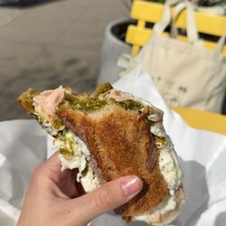 Ferrazzani's Pasta & Market - Mortadella sandwich