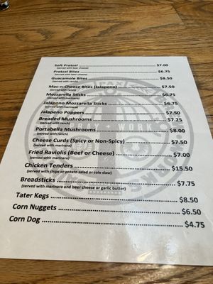 Menu photo 2 St. Benedict's Brew Works Ferdinand, IN Menu photo 2 St. Benedict's Brew Works Ferdinand, IN