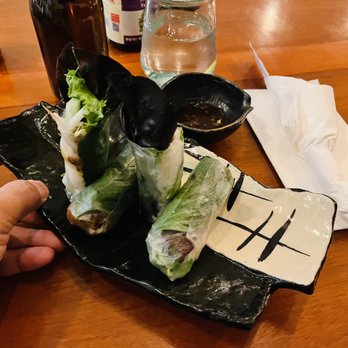 Saigon Fusion - Fresh rolls with grilled pork - Vietnamese Near Me - Boston, Massachusetts Saigon Fusion - Fresh rolls with grilled pork - Vietnamese Near Me - Boston, Massachusetts