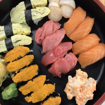 Toshi's - Uni, toro, salmon, scallop, and tamago - Sushi Bars Near Me - Beaverton, Oregon Toshi's - Uni, toro, salmon, scallop, and tamago - Sushi Bars Near Me - Beaverton, Oregon