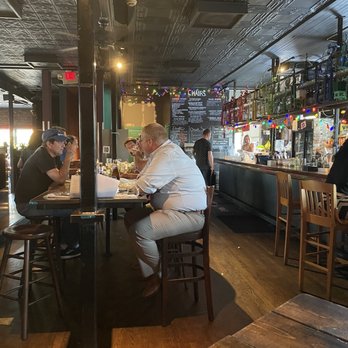 Chairs - Small pano Inside shot. - Bars Near Me - East Point, Georgia