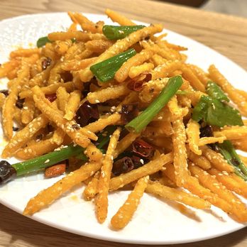 Hot Dumplings - Dry Fried Lotus Root. - Dim Sum Near Me - Lake Forest, California