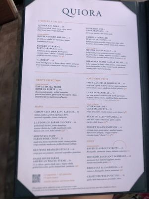 Menu photo 6 Quiora Honolulu, HI