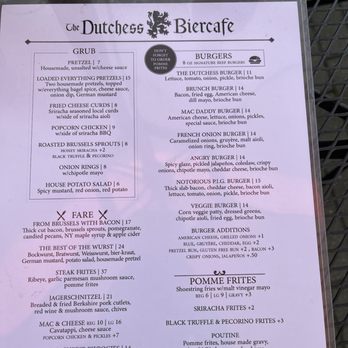 The Dutchess Biercafe - We ordered the Bhutan and the brussels sprouts with bacon, pomegranate and maple syrup glaze. - Beer Bar Near Me - Fishkill, New York