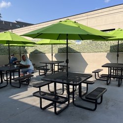 Celebrity Pizza & Dairy Bar - Outdoor seating
