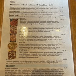Forbidden Barrel Brewing Company - Menu