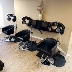 New Image Salon & Spa - Hair processing area