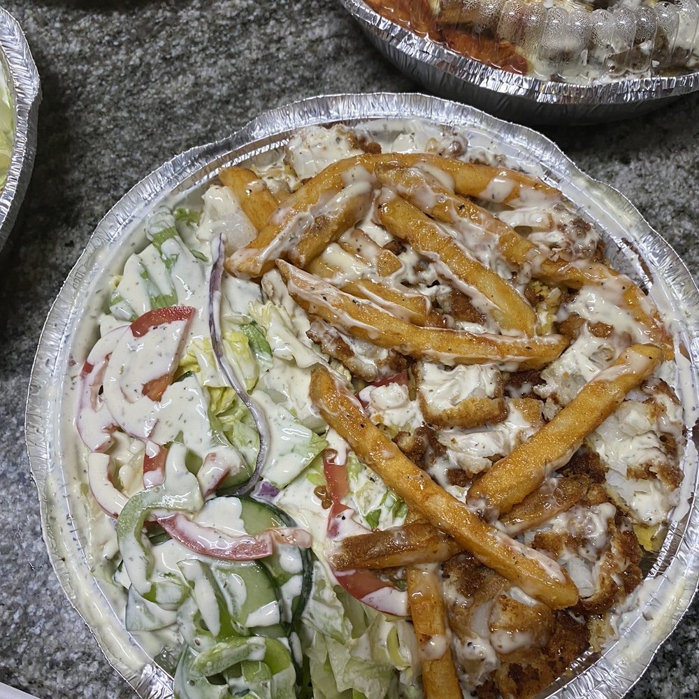 Chop House Gyro - Fish N Fries Over Rice Bowl - Halal Near Me - Arlington, Texas