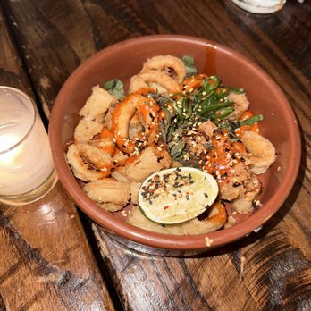 The Smith - Crispy Sesame Calamari - New American Near Me - New York, New York The Smith - Crispy Sesame Calamari - New American Near Me - New York, New York
