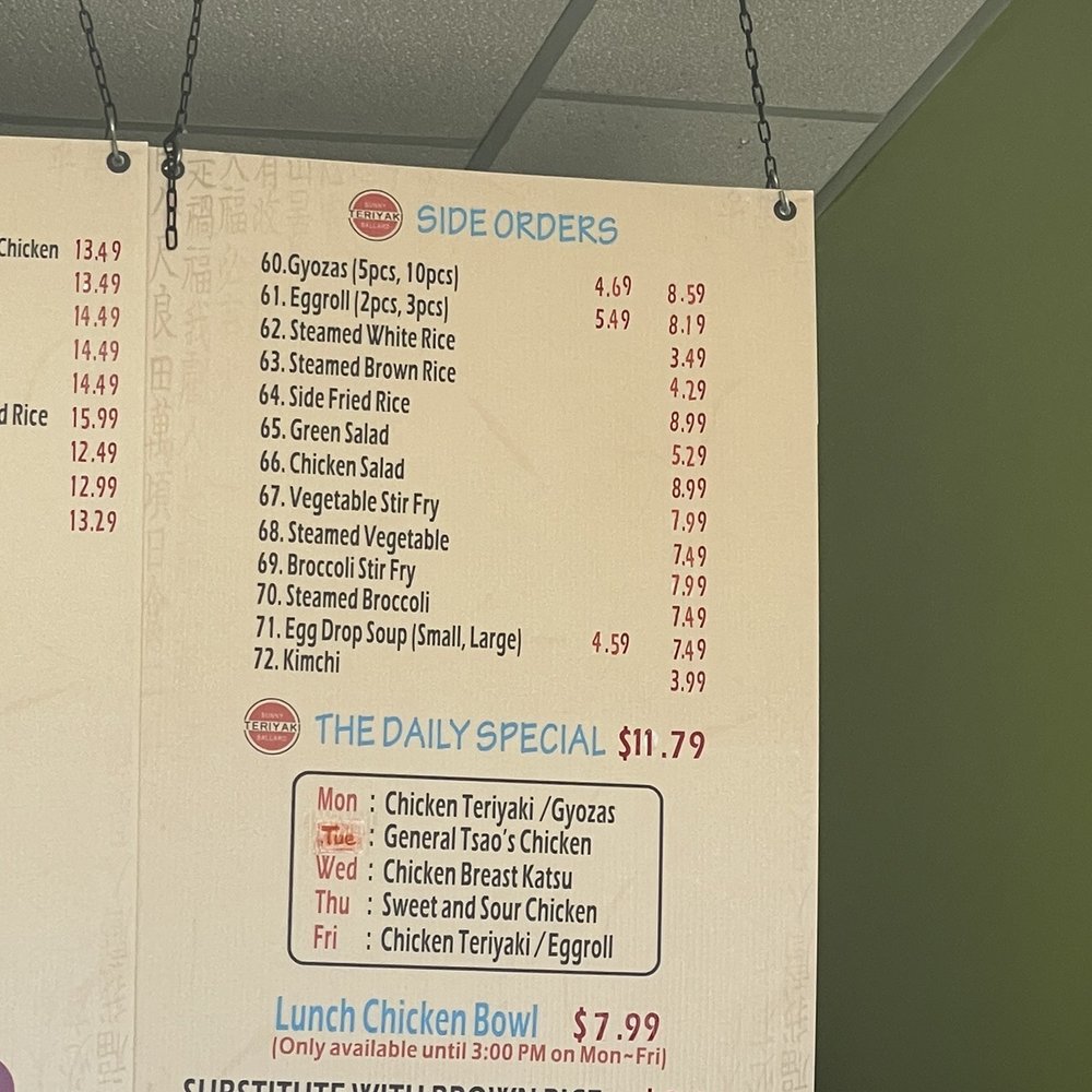 Menu Menu