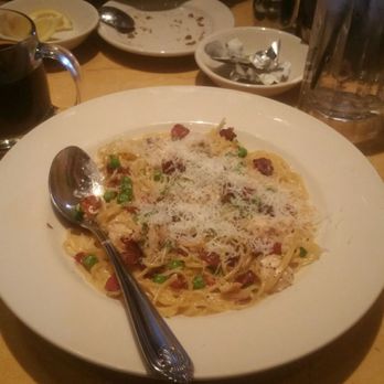 The Cheesecake Factory - Chicken pasta carbonara, cheesecake factory coming thru again! :) - Desserts Near Me - Hackensack, New Jersey