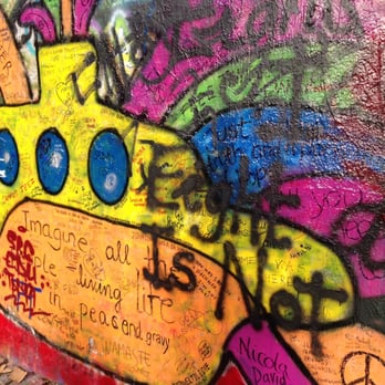 John Lennon Wall - Public Art Near Me - Prague, Puerto Rico John Lennon Wall - Public Art Near Me - Prague, Puerto Rico