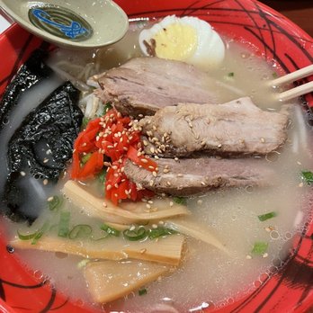 Teri Cafe - Shoyu Ramen Pork with Boiled Egg on Top - Sushi Bars Near Me - Oceanside, California Teri Cafe - Shoyu Ramen Pork with Boiled Egg on Top - Sushi Bars Near Me - Oceanside, California
