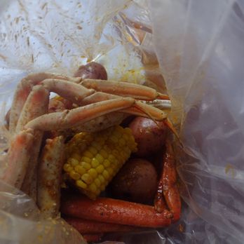 Crafty Crab Allen Park - Snow crab combo minus the shrimp (mia) - Seafood Near Me - Allen Park, Michigan