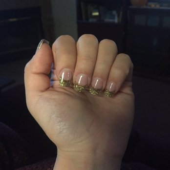 Nice Nail & Spa 3 - Love my rockstar nails by Tran $40 new set - Nail Salons Near Me - Visalia, California