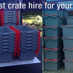 2men2vans - Low cost crate hire, for home or business